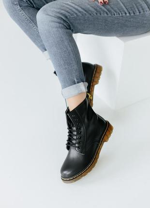 Жіночі черевики dr.martens 1460 classic black / женские сапоги