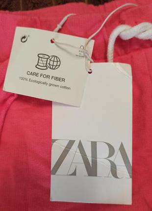 Zara новые шорты на девочку.2 фото