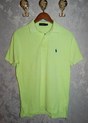 Стильне поло футболка сорочка polo ralph lauren  , номерний оригінал, по бірці -s1 фото
