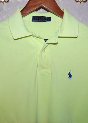 Стильне поло футболка сорочка polo ralph lauren  , номерний оригінал, по бірці -s3 фото