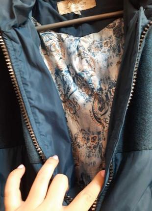 Весеннее-осенние удлиненная куртка-пальто3 фото