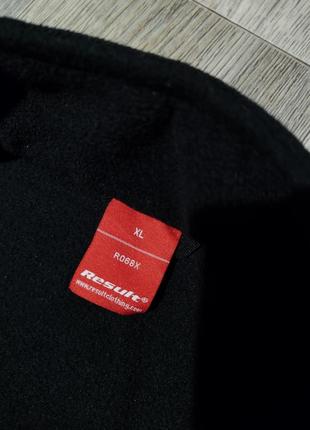 Мужская флисовая куртка / чёрная толстовка / тёплая кофта на молнии / свитер / result / мужская одежда /2 фото