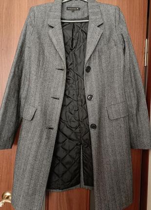 Классическое шерстяное пальто monton.1 фото
