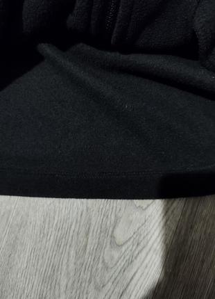 Мужская флисовая куртка / чёрная толстовка / тёплая кофта на молнии / свитер / result / мужская одежда /8 фото
