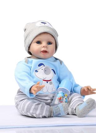 Кукла реборн (reborn doll) мальчик 55 см