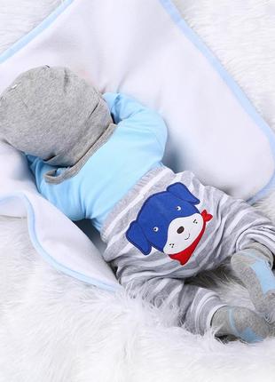 Лялька реборн (reborn doll) хлопчик 55 см7 фото