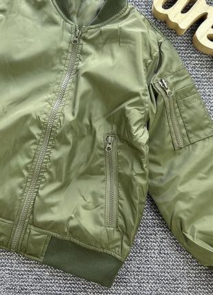 Бомбер хаки 4