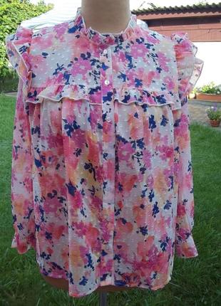 ( 48 / 50 р ) millenium рубашка блузка кофта женская германия новая