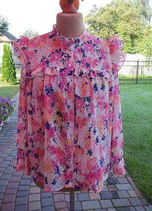 ( 48 / 50 р ) millenium рубашка блузка кофта женская германия новая10 фото
