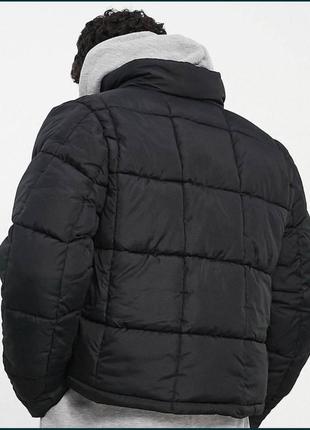 Куртка осенняя пуховик спортивная темная спортивная класическая asos casual sport2 фото
