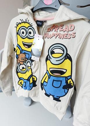 Свитшот батник minions размер 122