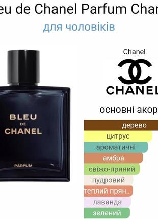 Bleu de chanel parfum chanel2 фото