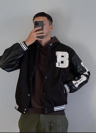 Skeleton bomber jacket (бомбер)3 фото