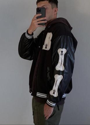 Skeleton bomber jacket (бомбер)4 фото