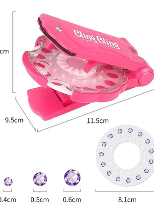 Стайлер для украшения стразами набор юного стилиста shinning diamond bling bling