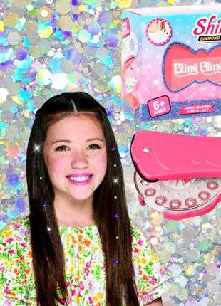 Стайлер для украшения стразами набор юного стилиста shinning diamond bling bling