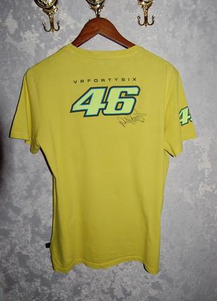 Крута бавовняна футболка з прінтом the doctor "46" фірми vr / 46 , оригінал, по бірці - м2 фото