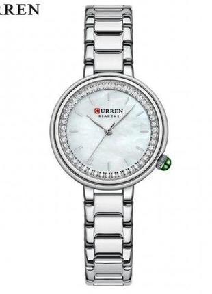 Женские наручные часы curren 9089 silver-white