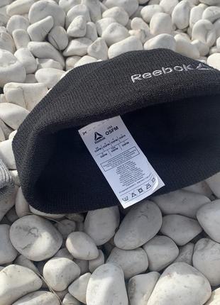 Нові брендові чоловічі шапки шапочки від reebok у різних кольорах на осінь/ зиму (оригінал) (м-л)4 фото