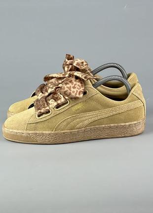 Фірмові шкіряні кросівки puma suede2 фото