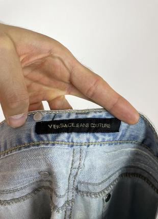 Женские джинсы versace jeans couture 2000's низкая посадка размер 277 фото