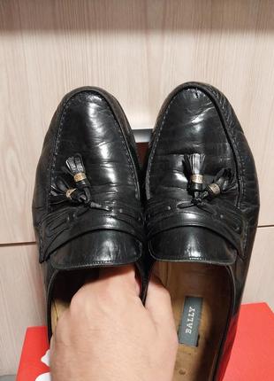 Высококачественные роскошные полностью кожаные брендовые туфли bally6 фото