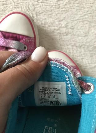 Кеди converse 33 (20cm) 3