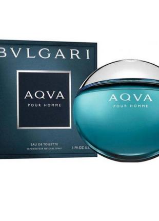 Оригинальный bvlgari aqva pour homme 50 ml (улгари аква пурпур хом) туалетная вода1 фото