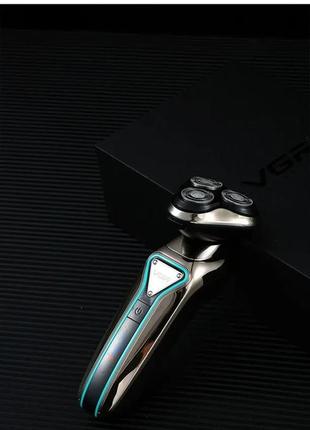 Электробритва vgr / машинка для бритья бороды v-323 / шейвер мужской6 фото
