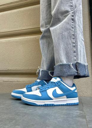 Кросівки жіночі nike dunk low 'university blue'