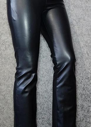 Лосины легинсы штаны zara эко кожанные2 фото