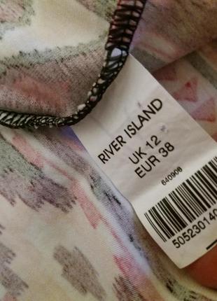 Хлопковое трикотажное  платье по фигуре river island6 фото