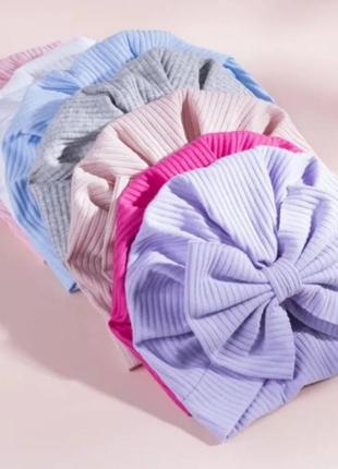 Тюрбаны с бантиком