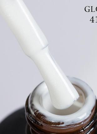 Гель-лак gloss 419 (білий з мікроблиском), 11 мл