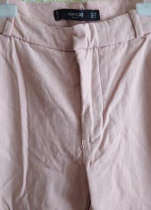 Женские светлые штаны брюки,р.36, mango6 фото