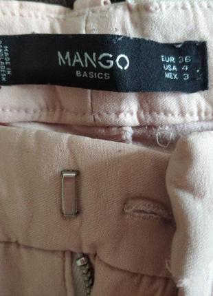 Женские светлые штаны брюки,р.36, mango4 фото