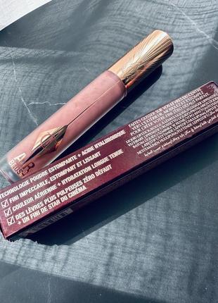 Charlotte tilbury airbrush flawless matte lip blur liquid lipstick жидкая матовая помада5 фото