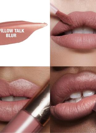 Charlotte tilbury airbrush flawless matte lip blur liquid lipstick жидкая матовая помада7 фото