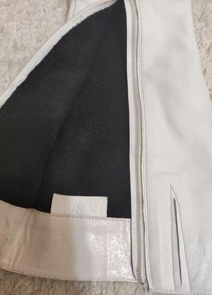 Белые деми сапожки бу 1 раз