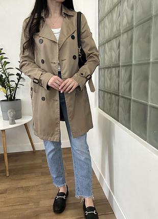 Стильный тренч zara