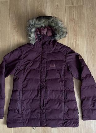 Куртка пуховик jack wolfskin