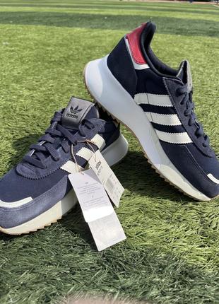 Кроссовки от adidas retropy f2 granatowe blue gw05094 фото