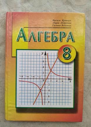 Алгебра, 8 клас, 2004, в. кравчук