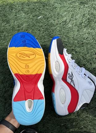 Кросівки від reebok question mid “class of 16” h013218 фото