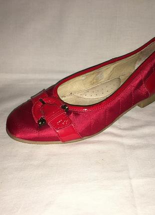 Туфлі *fashion step* шкіра+текстиль німеччина р. 38 (25.00)