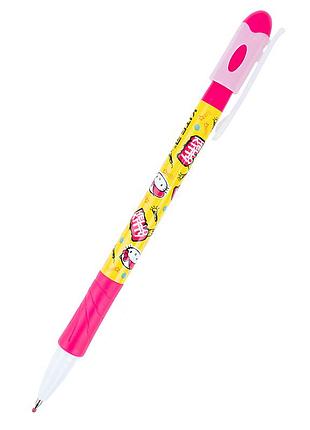 Цена за 5 штук.ручка масляная kite hello kitty 0.7 мм, синий