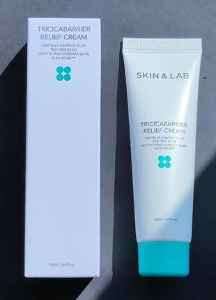 Skin lab tricicabarrier relief cream крем для лица с центеллой