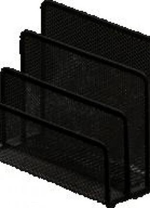 Підставка для листів buromax 6210-01 метал. 170х80х135мм чорна (1)