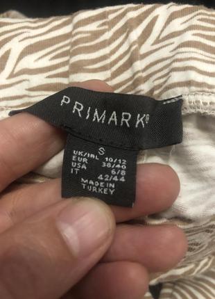 Легінси кльош бавовна primark зебра2 фото