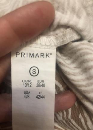 Легінси кльош бавовна primark зебра3 фото